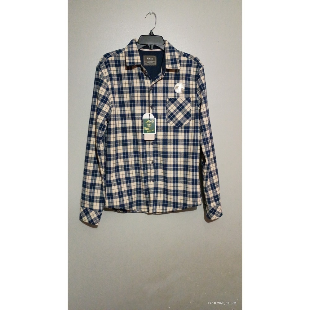 Nomad Thermal Lined‎ Flannel Shirt -Size Small